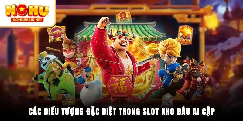 Các biểu tượng đặc biệt trong slot kho báu Ai Cập