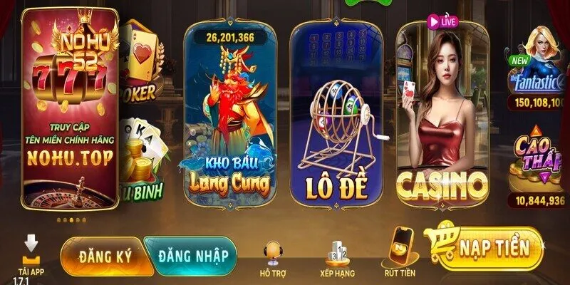Giới thiệu Nohu52 - Thông tin cơ bản về cổng game